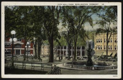 City Hall Park, Burlington, Vt.