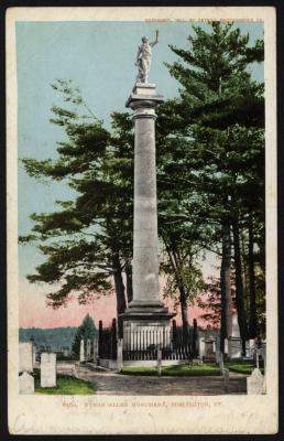 Ethan Allen Monument, Burlington, VT.