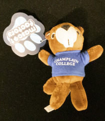 Champlain College Beaver Plush Magnet