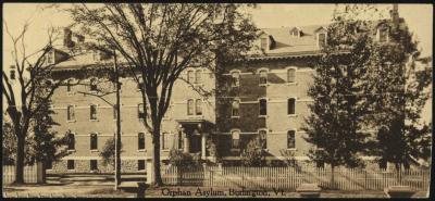 Orphan Asylum, Burlington, Vt.    