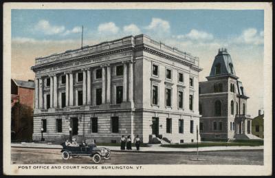 Post Office and Court House, Burlington, Vt.