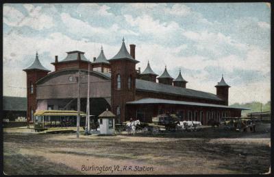 Burlington, Vt., R.R. Station   