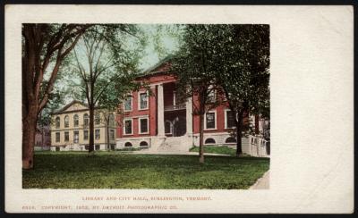 Library and City Hall, Burlington, Vermont