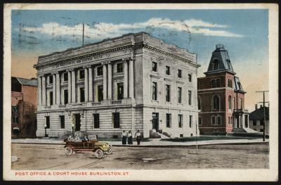 Post Office &amp; Court House, Burlington Vt.