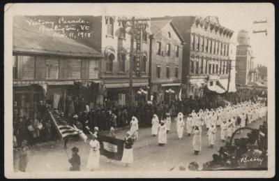 Victory Parade, Burlington, Vt. Nov. 11, 1918