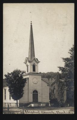 Baptist Church, Burlington [Burlington Flats, New York]