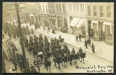 Memorial Day 1910, Burlington, VT