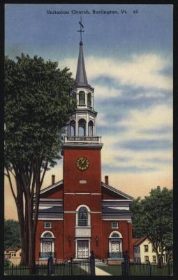 Unitarian Church, Burlington, Vt.
