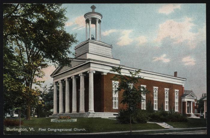 Burlington Vt. First Congregational Church