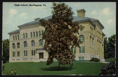 High School, Burlington, Vt.