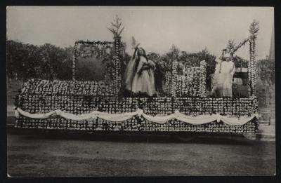 [Postcard of Unidentified Parade Float]