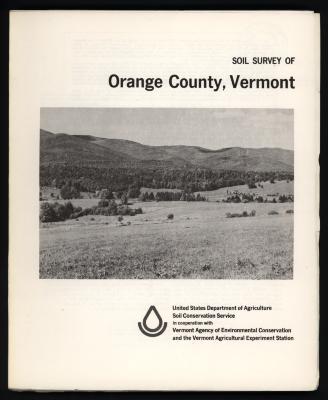 Soil Survey of Orange County, Vermont  