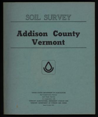 Soil Survey Addison County, Vermont 