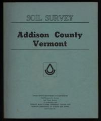 Soil Survey Addison County, Vermont 