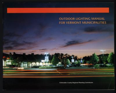 Outdoor Lighting Manual for Vermont Municipalities